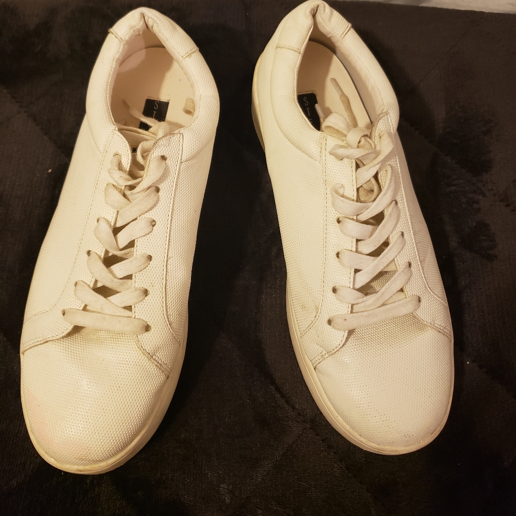 Steven By Steven Madden Leather Sneakers